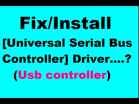 Universal serial bus controller driver windows 7 64 bit msi